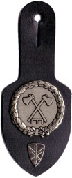 Bild von Sappeur Brusttaschenanhänger Funktionsabzeichen mit Spezialistenabzeichen Gefechtsordonnanz